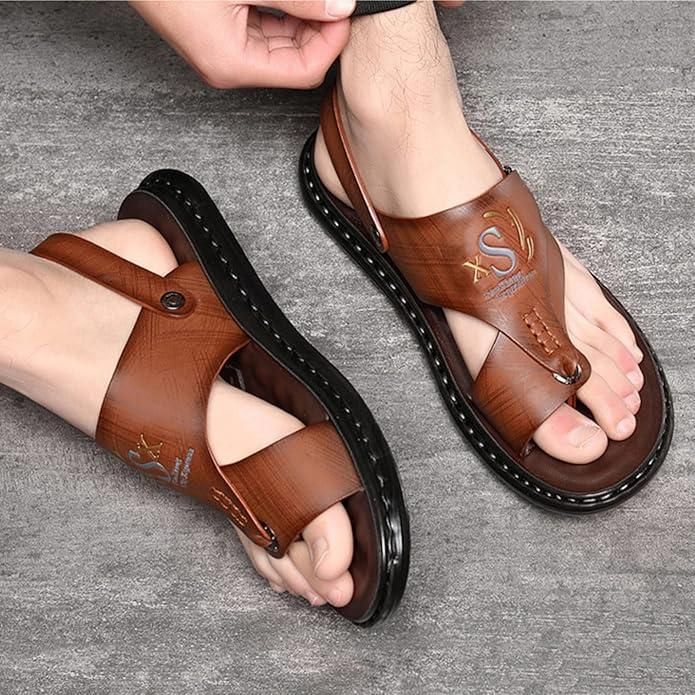 Men's casual Synthetic Leather Sandal c5fu54-ny