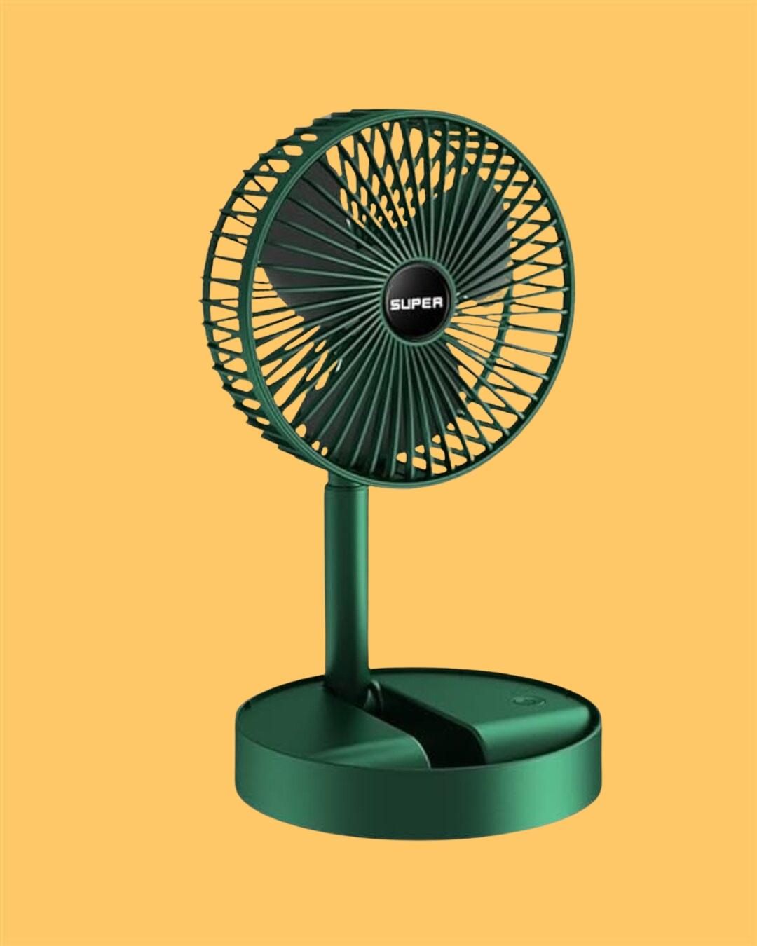 Adjustable Height Telescopic Rechargeable Standing Fan Rechargeable Pedestal Fan c5fu54-ny