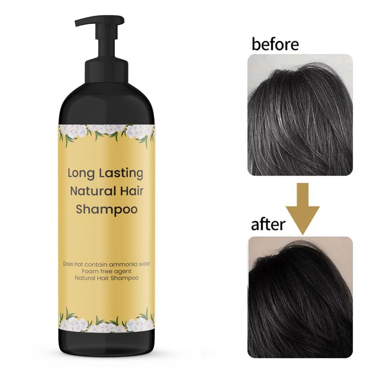 Long Lasting Natural Hair Dye Shampoo 100ML (Pack of 2) c5fu54-ny