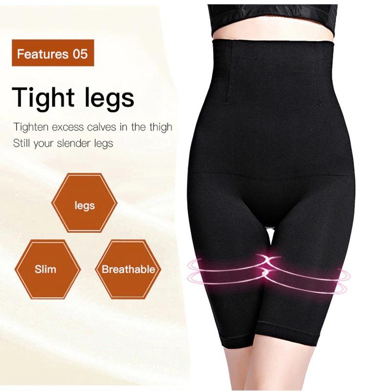 4-in-1 Shaper - Quick Slim Shape Wear Tummy, Back, Thighs, Hips - Black/Efffective Seamless Tummy Tucker Shapewear Body Shaper c5fu54-ny