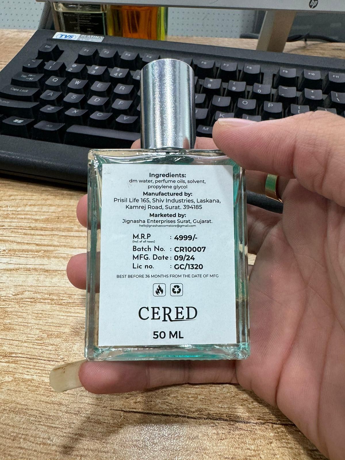 CERED Aventus Perfume 50ML (Pack of 2) c5fu54-ny