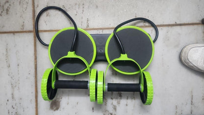Wheel Roller for Core Workouts, Abdominal Roller Wheel with Knee Pad c5fu54-ny