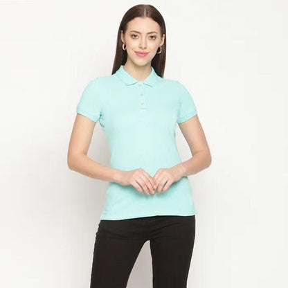 Ketex Cotton Blend Polo Neck T-shirt (Pack Of 5) c5fu54-ny