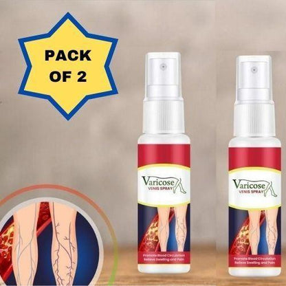 Vein Healing Varicose Veins Treatment Spray 50ml (Pack Of 2) c5fu54-ny