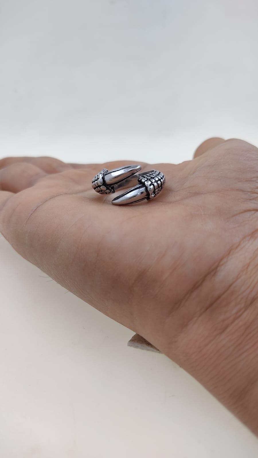 Saizen Silver Rings for Men c5fu54-ny