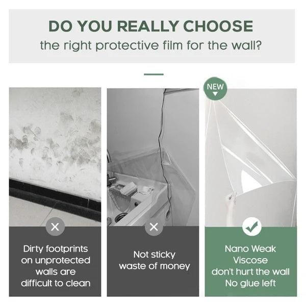 Self- Adhesive Transparent Electrostatic Wall Protection Film Buy 1 Get 1 Free c5fu54-ny