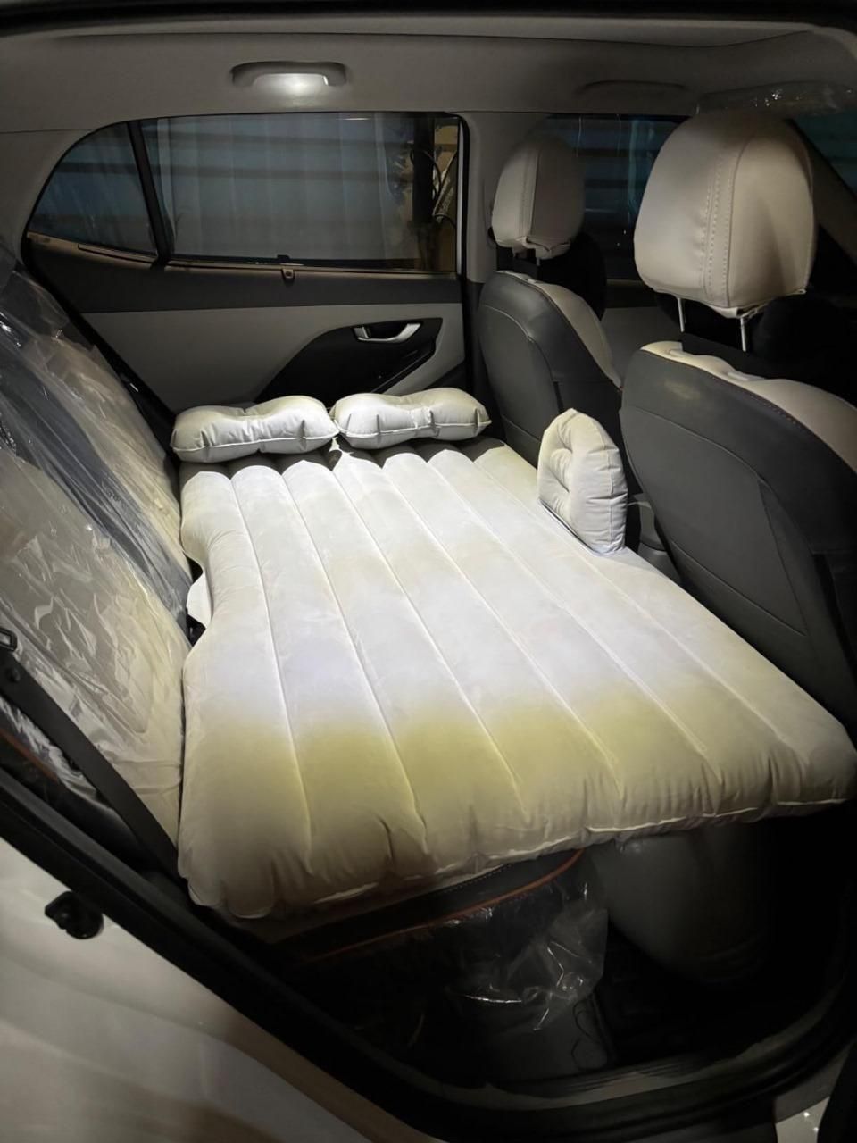 Car Travel Bed Mattress with 2 Air Pillows c5fu54-ny