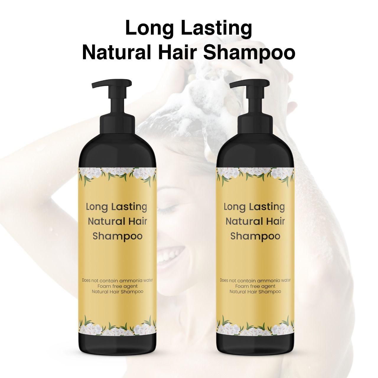 Long Lasting Natural Hair Dye Shampoo 100ML (Pack of 2) c5fu54-ny