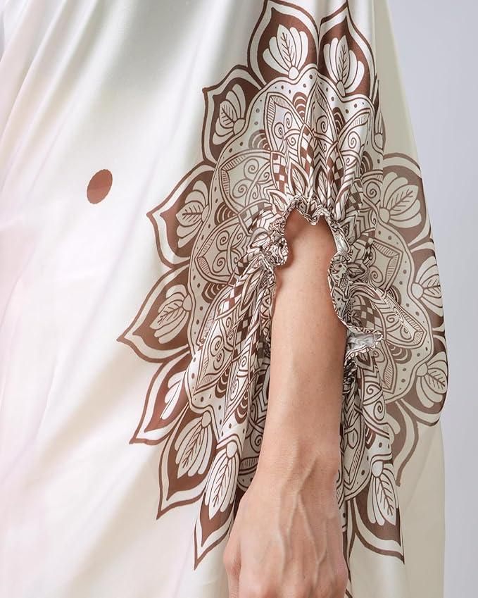 Satin Silk Printed Kaftan Saree With Unstitched Blouse c5fu54-ny