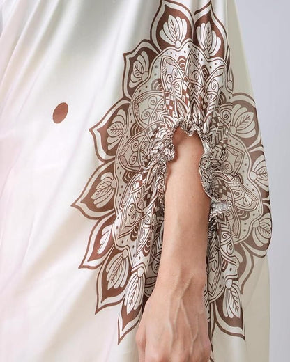 Satin Silk Printed Kaftan Saree With Unstitched Blouse c5fu54-ny
