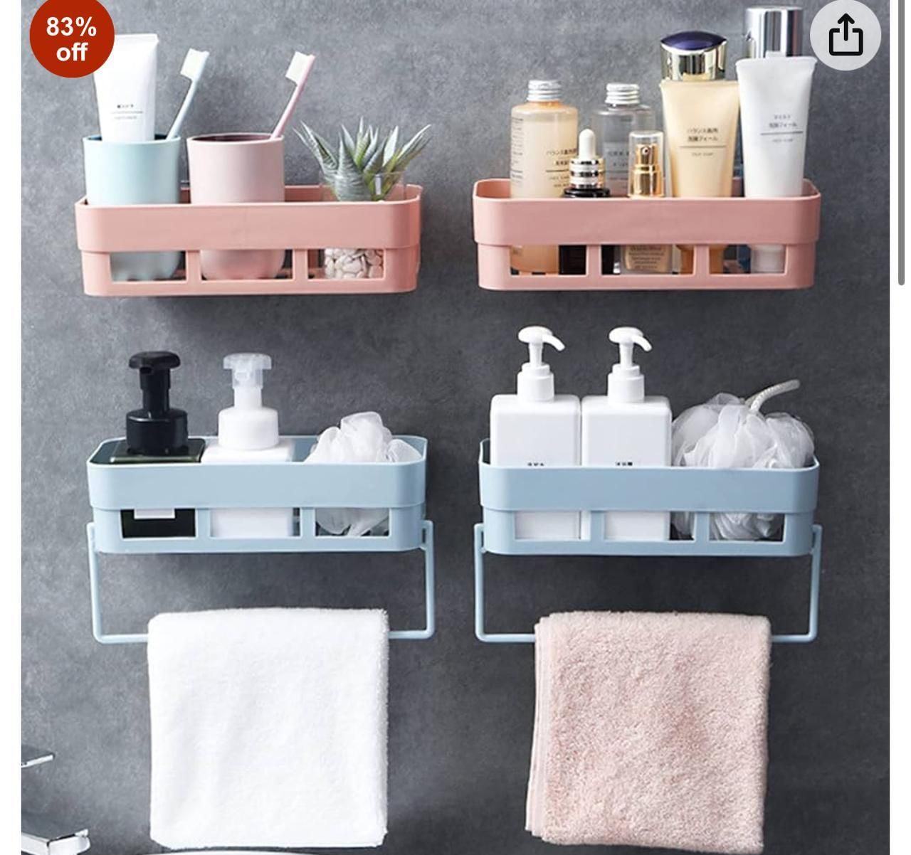 Triangle Wall Mount Storage Basket  Combo Pack c5fu54-ny