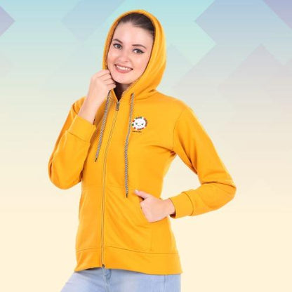 Woman Stylish Zipper Hoodies c5fu54-ny