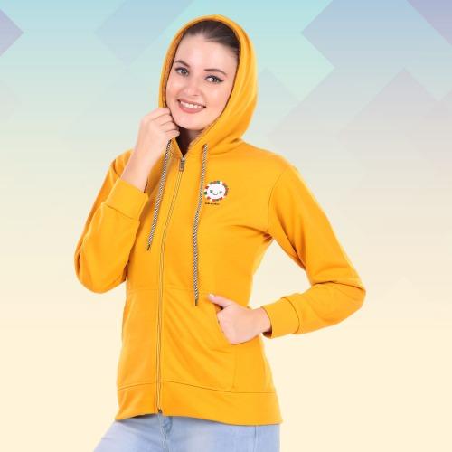 Woman Stylish Zipper Hoodies c5fu54-ny