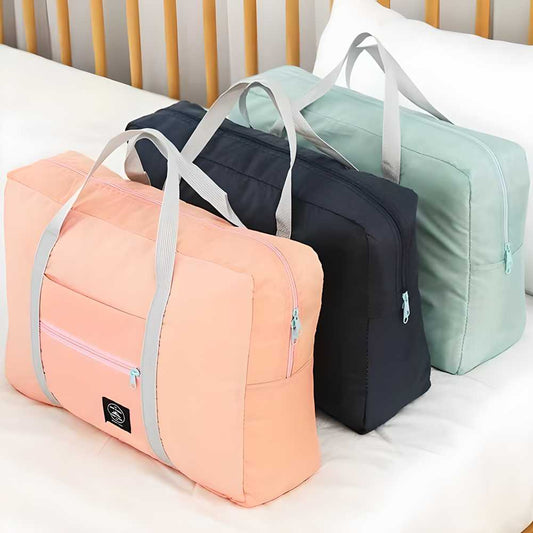 Foldable Travel Bag Tote Lightweight Waterproof Duffel Bag c5fu54-ny
