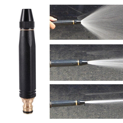 Portable High Pressure Washing Water Nozzle (Black) c5fu54-ny