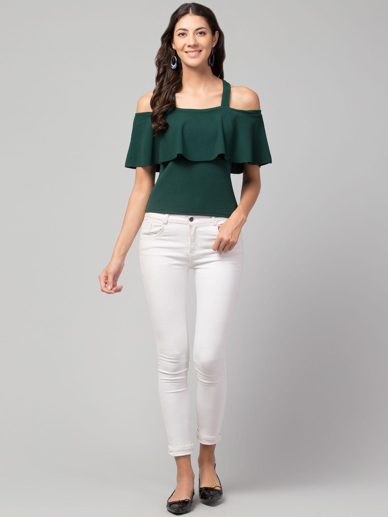 Airbiter Collection Women's Cotton Blend Solid Tops c5fu54-ny