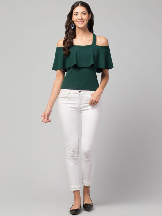 Airbiter Collection Women's Cotton Blend Solid Tops c5fu54-ny