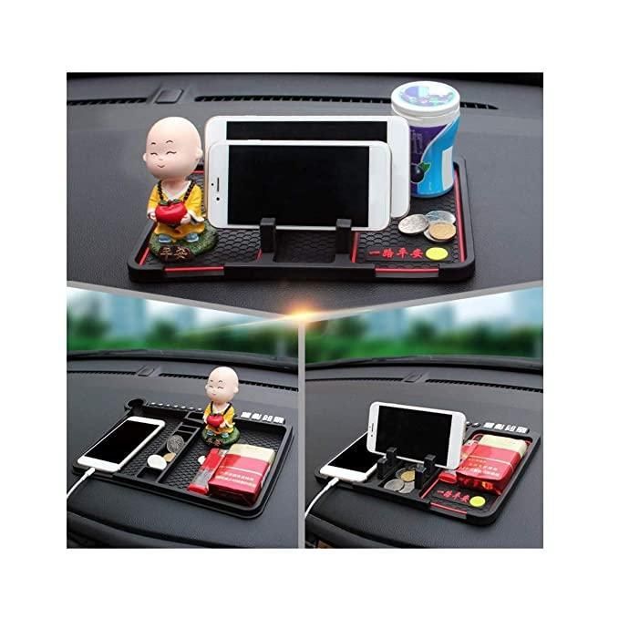 HSR Car Accessories Multifunction Phone GPS Holder Anti-Slip Silicone Pad and Car Mobile Holders for Car Dashboard c5fu54-ny
