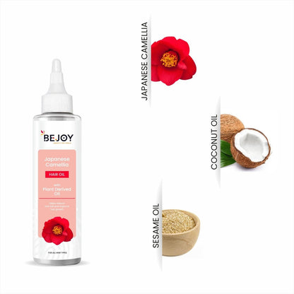 Bejoy Japanese Camellia Hair Oil  150 ml (Pack of 2) c5fu54-ny