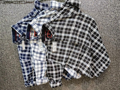 Men's Cotton Check Print Casual Shirt (Combo of 3) c5fu54-ny