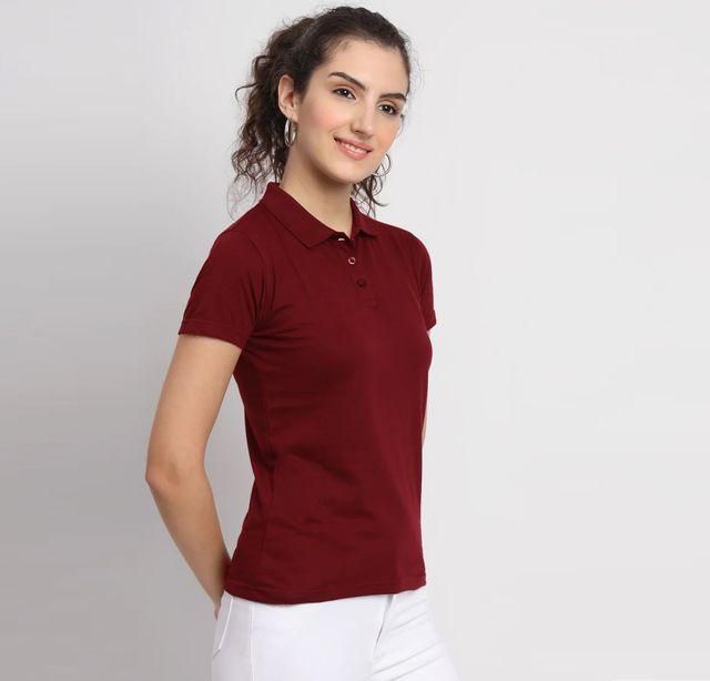 Ketex Cotton Blend Polo Neck T-shirt (Pack Of 5) c5fu54-ny