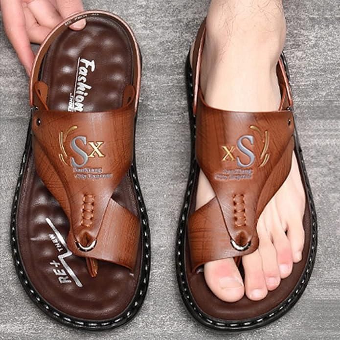 Men's casual Synthetic Leather Sandal c5fu54-ny