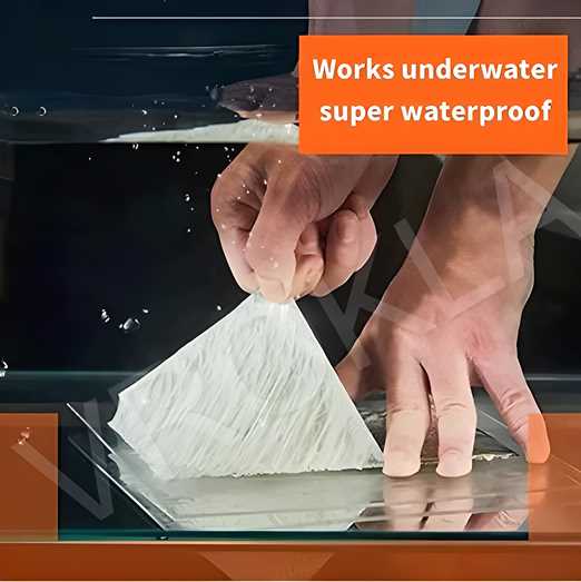 Leakage Repair Waterproof Tape for Pipe Roof Water Leakage Solution Aluminum Foil Adhesive Tape Sealing Butyl Rubber Tape for Surface Crack, Pipe Rupture (5cmx5m) c5fu54-ny
