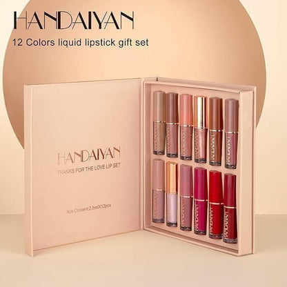 Velvet Matte Liquid Lipstick Set 12Pcs c5fu54-ny