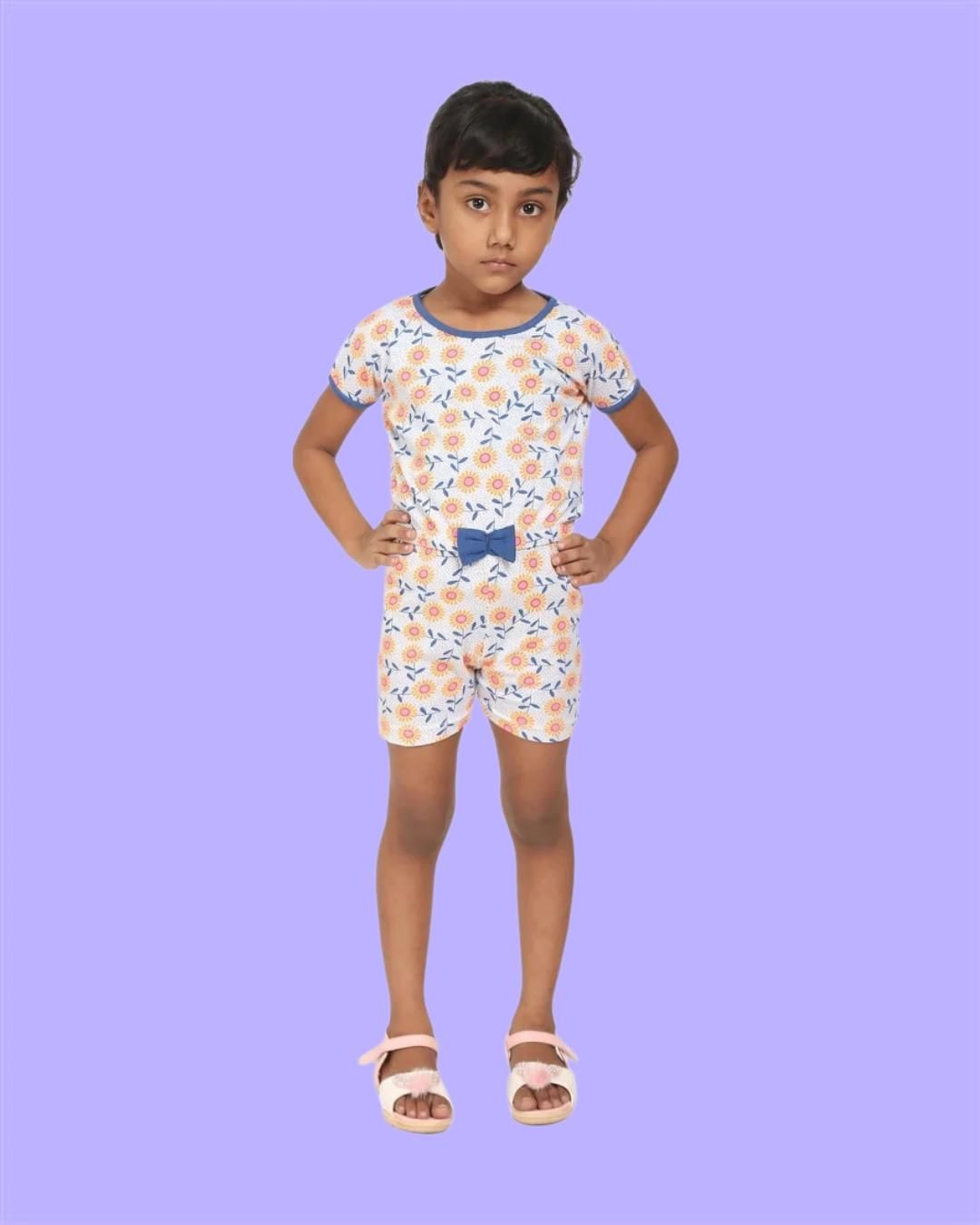 Kids Printed Jumpsuit c5fu54-ny