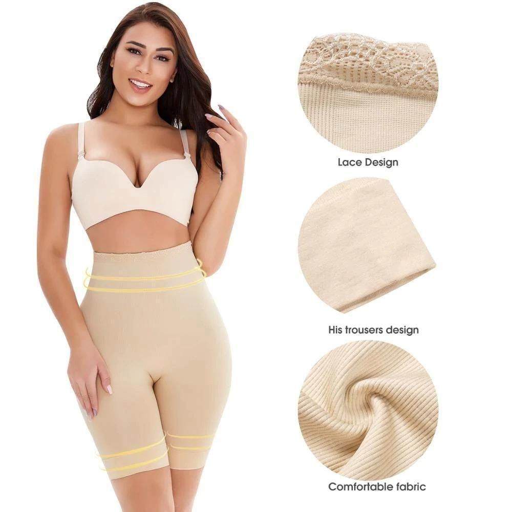 BD 4-in-1 Shaper - Quick Slim Shape Wear Tummy, Back, Thighs, Hips - Black/Efffective Seamless Tummy Tucker c5fu54-ny