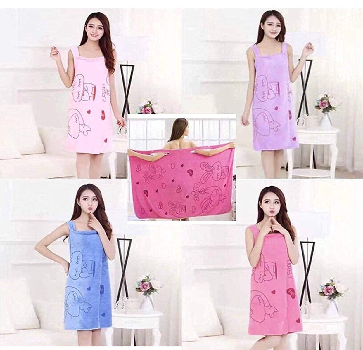 Microfiber Wearable Magic Bath Towel For Women (Pack of 2) c5fu54-ny