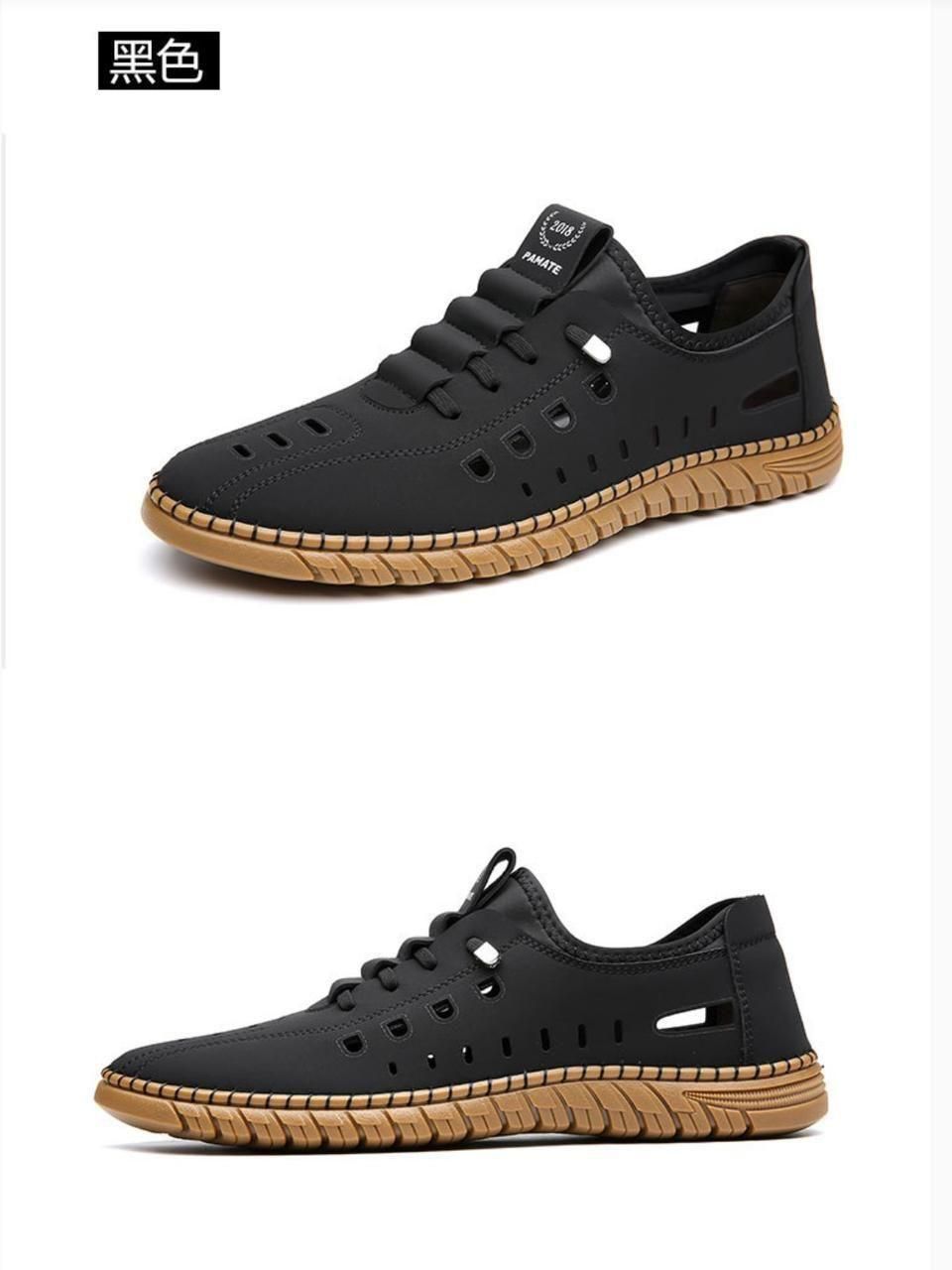 Men's Stylish Laser Cut Casual Shoes c5fu54-ny