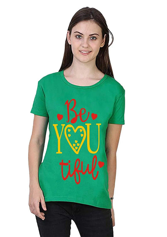 Women's Cotton Printed T-Shirt c5fu54-ny