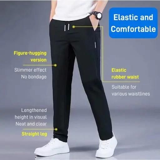 Combo of Men's NS Lycra Track Pants c5fu54-ny