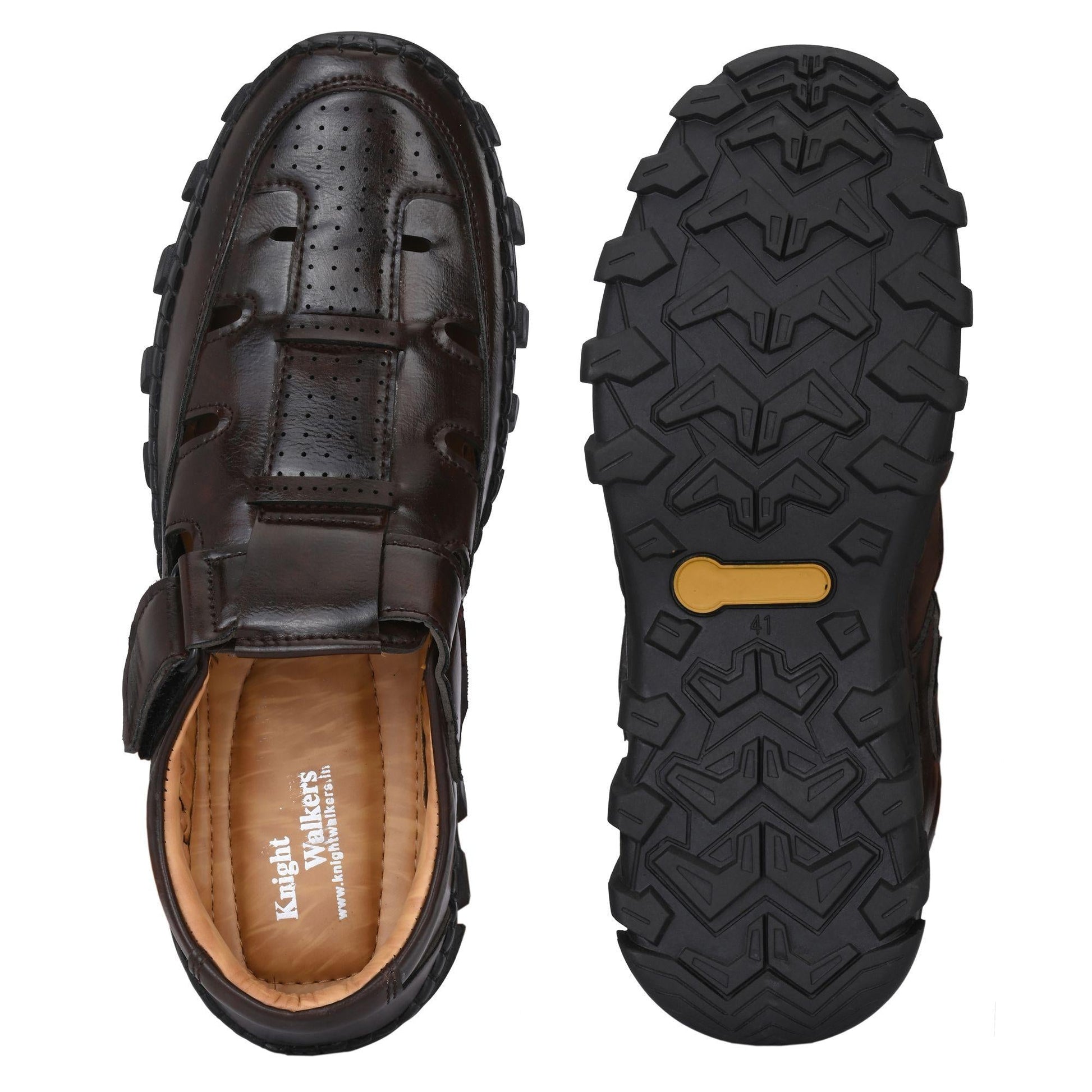 Brown Roman Sandals For Men c5fu54-ny