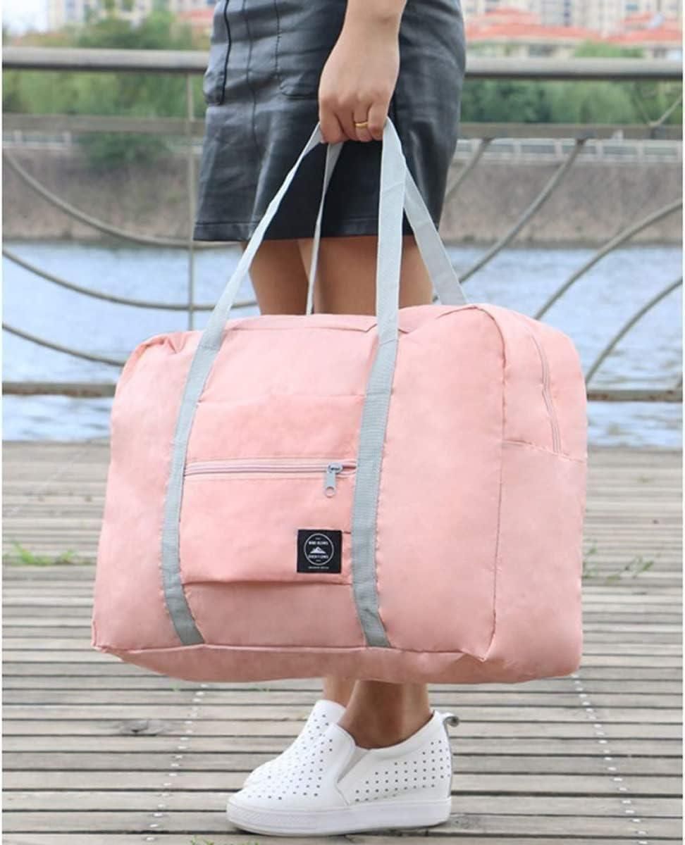 Foldable Travel Bag Tote Lightweight Waterproof Duffel Bag c5fu54-ny