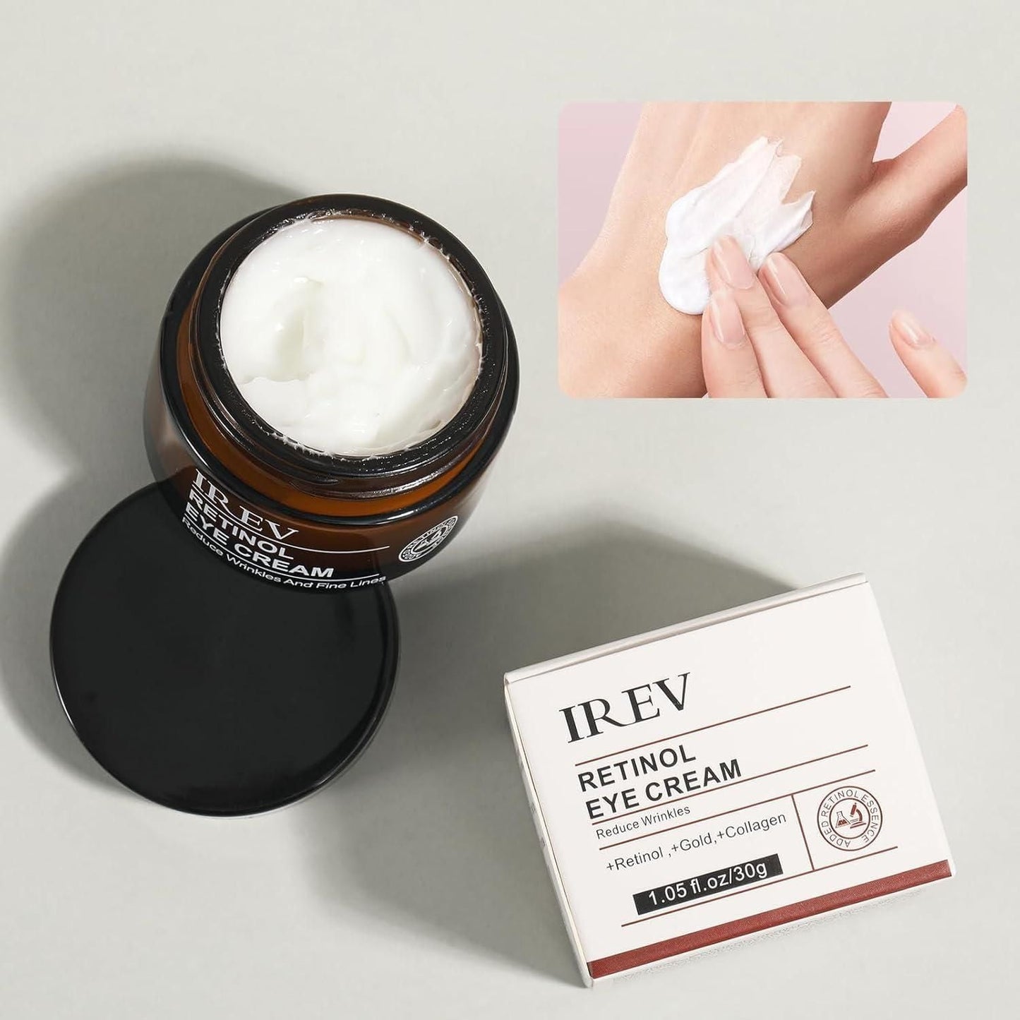 IREV- Retinol Eye Cream 30 ml Each (Pack of 2) c5fu54-ny