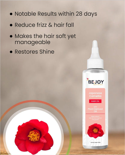 Bejoy Japanese Camellia Hair Oil  150 ml (Pack of 2) c5fu54-ny