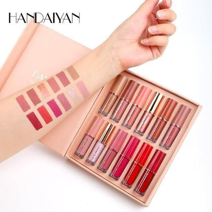 Velvet Matte Liquid Lipstick Set 12Pcs c5fu54-ny