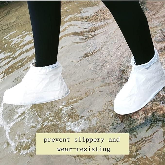 Reusable Portable Easy-to-wear Rain Shoe Cover c5fu54-ny
