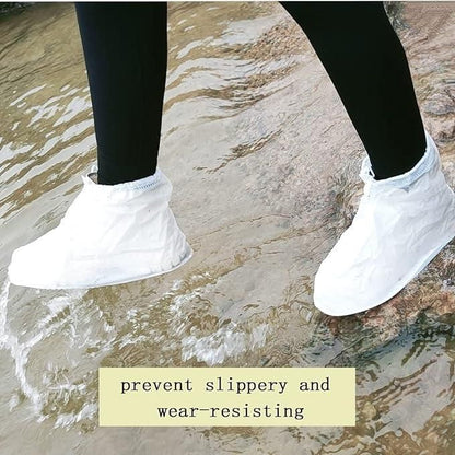 Reusable Portable Easy-to-wear Rain Shoe Cover c5fu54-ny