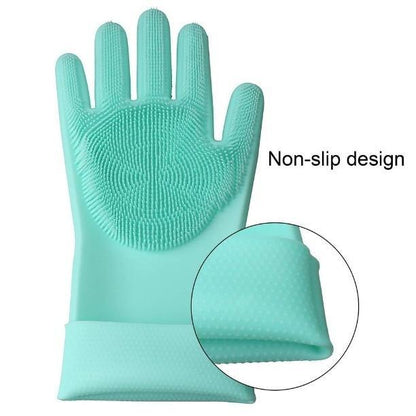 Cleaning Gloves - Magic Silicon Cleaning Gloves c5fu54-ny