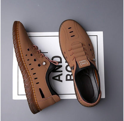 Men's Stylish Laser Cut Casual Shoes c5fu54-ny