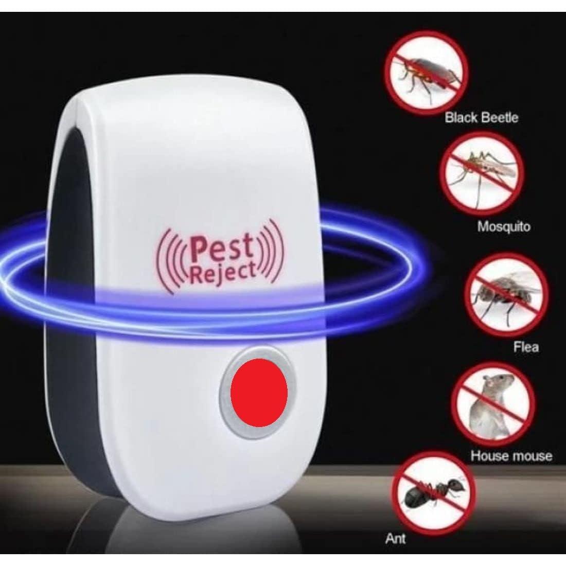 Ultrasonic Pest Repeller for Mosquito, Cockroaches, etc (Pack of 2) c5fu54-ny