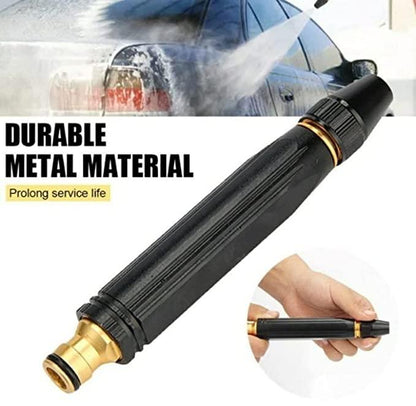 Portable High Pressure Washing Water Nozzle (Black) c5fu54-ny