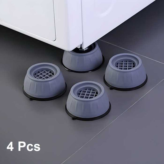 Anti Vibration Pad-Anti-vibration Pads For Washing Machine - 4 Pcs Shock Proof Feet For Washer ? Dryer, Great For Home, Laundry Room, Kitchen, Washer, Dryer, Table, Chair, Sofa, Bed (4 Units) c5fu54-ny