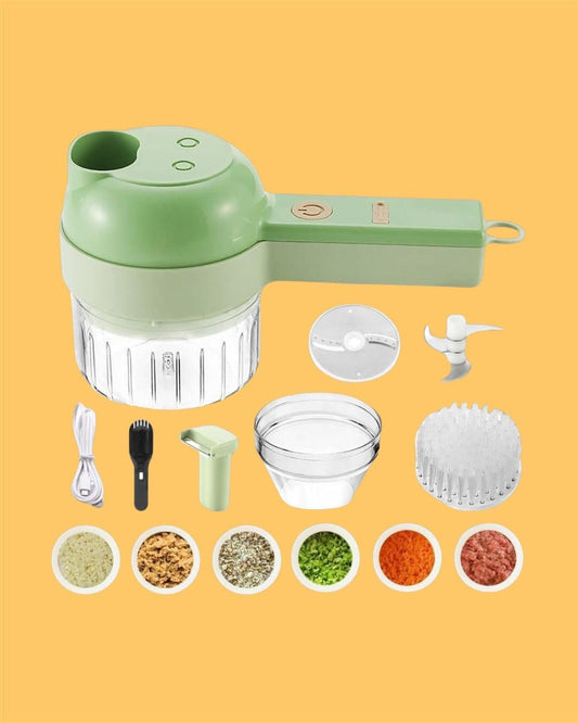 4 in 1 Portable Electric Vegetable Cutter Set c5fu54-ny