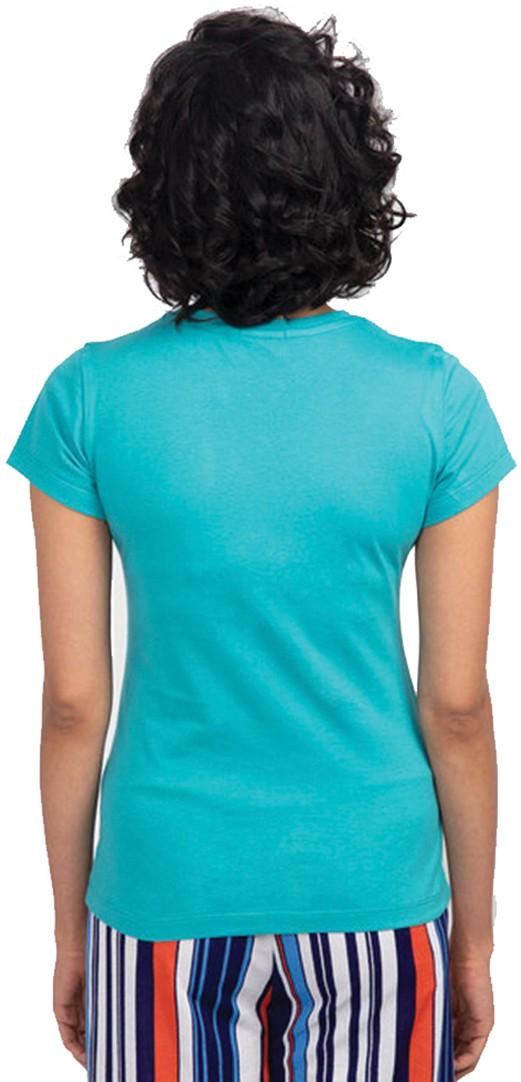 Women's Pure Cotton Printed T-Shirt c5fu54-ny