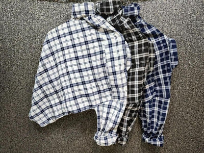 Men's Cotton Check Print Casual Shirt (Combo of 3) c5fu54-ny