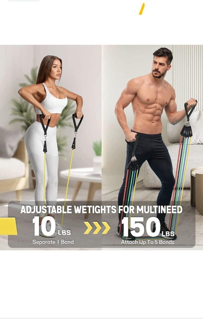 Resistance Band Set for Heavy Workout c5fu54-ny